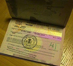 indian passport visa