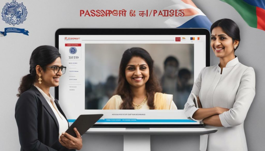 indian passport renewal online