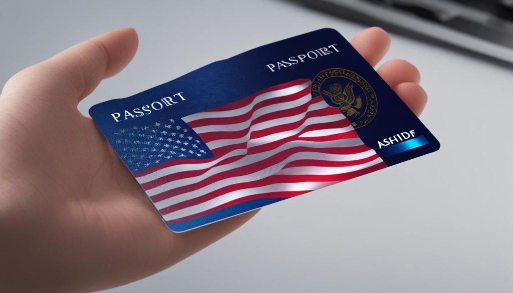 US passport card